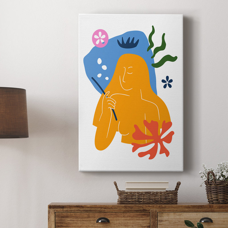 Matisse CDLVI, reproduction d'art encadrée Cavas, H 36 po x l 24 po