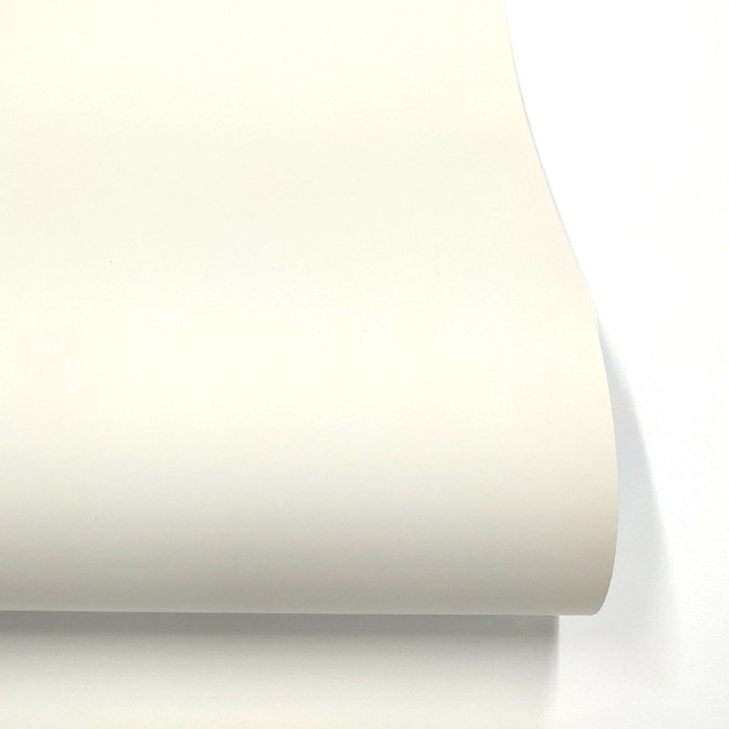 Papier peint uni de couleur unie auto-adhésif pour meubles de cuisine, Beige clair