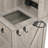 Pavo Farmhouse Vanity With Movable LED Mirror And Charging Station-122065418