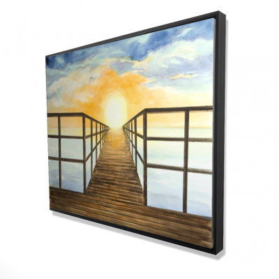 " Sunset In The Sea "