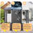 Hardtop Gazebo With Galvanized Steel Sloping Roof-105529446