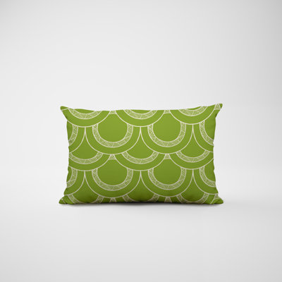 Housse et insert de coussin rectangulaire en polyester pour l'intérieur et l'extérieur