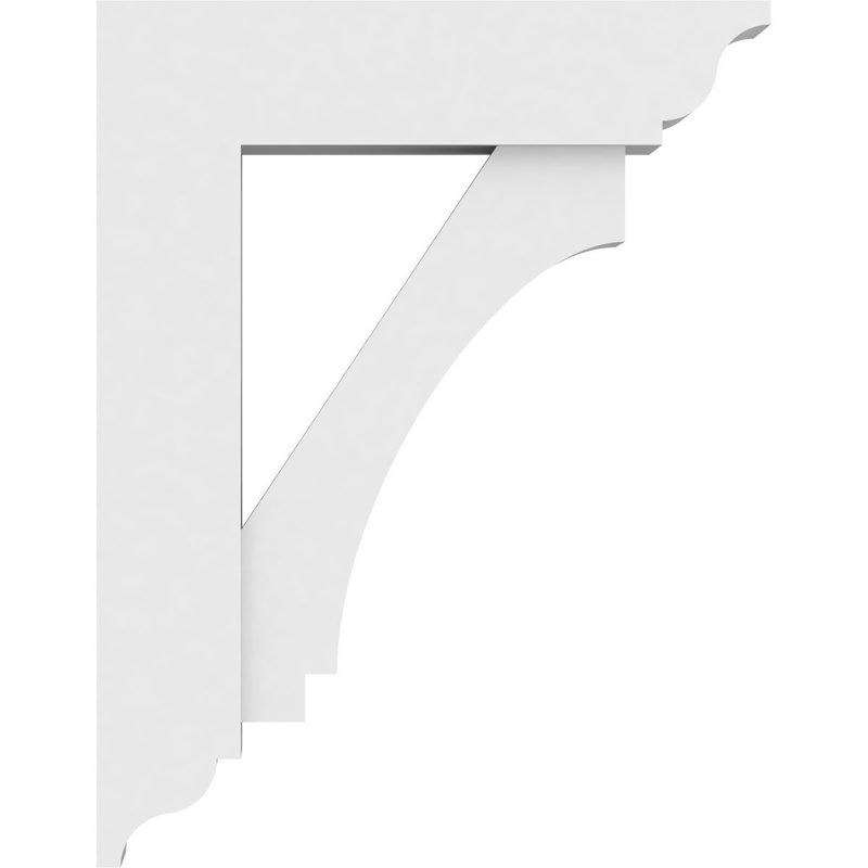 Support standard en uréthane avec extrémités traditionnelles l 3 po x P 14 po x H 18 po, H 18 po x l 3 po x P 14 po