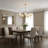 Windley 5-Light Brushed Gold Chandelier