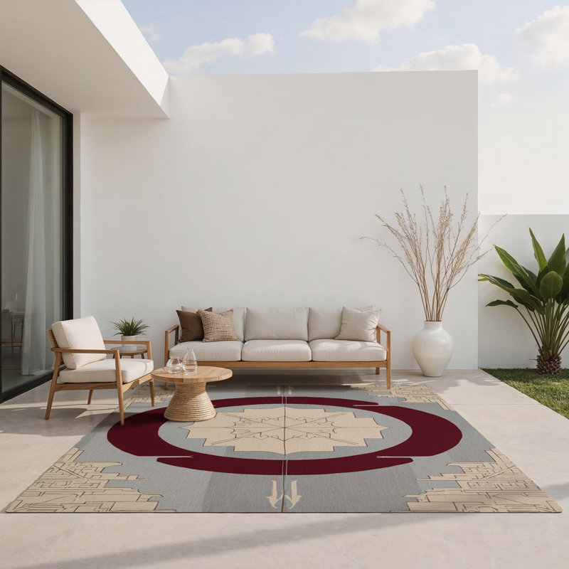 Tapis intérieur et extérieur Axis Harmony, Rectangle 9 pi x 12 pi