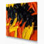 «Neo Expressionism 29», art mural sur toile noire-2119906736