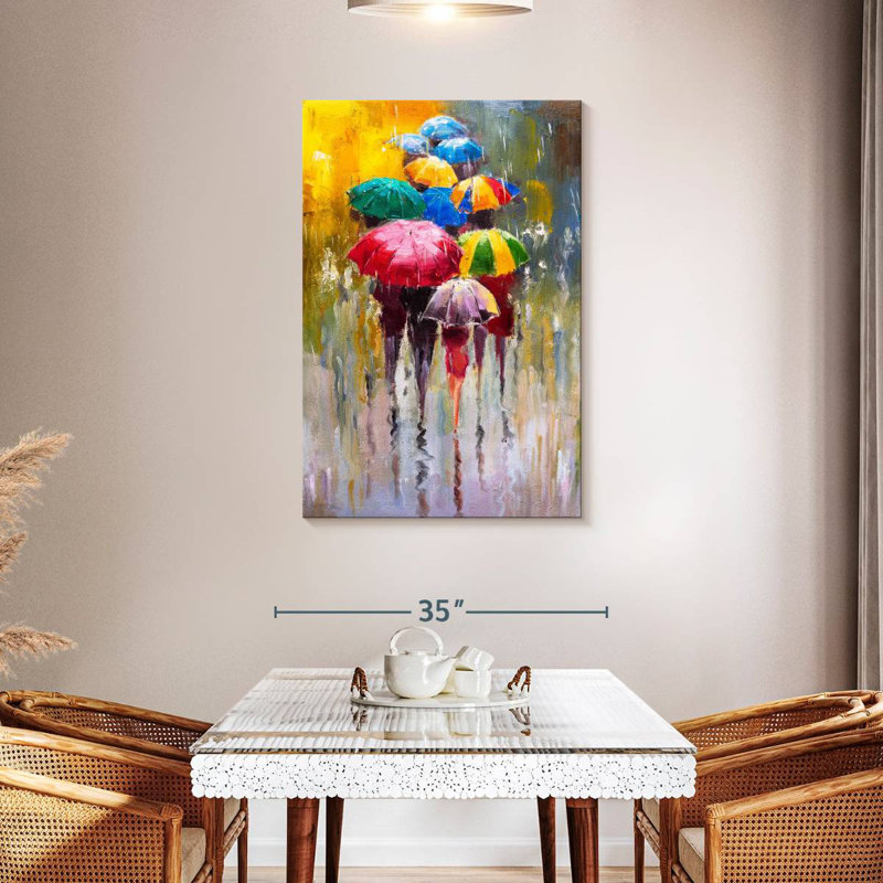 Kerner Rainy Day, 45" H x 30" W