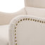 Fauteuil à oreilles en polyester de 27 po de large Flemington-139526474
