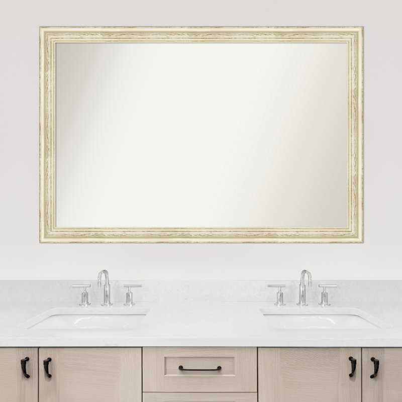 Miroir mural pour salle de bain Country, Rectangle, H 32,5 po x l 48,5 po