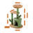 32-inch cactus plush cat tree