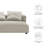 Solace Modular Upholstered Armless Loveseat-101323713