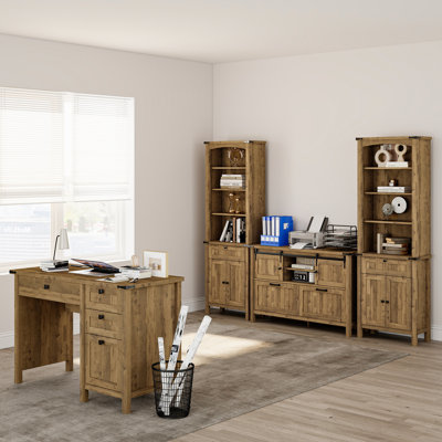 4-piece Computer Desk Office Set