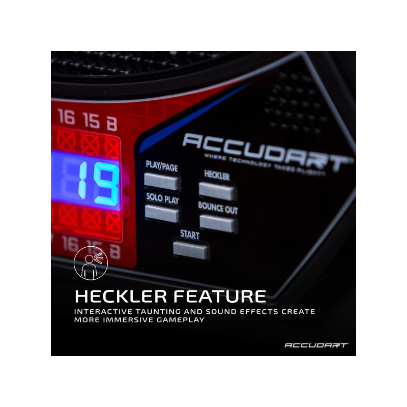 Jeu de fléchettes électronique Accudart Rogue