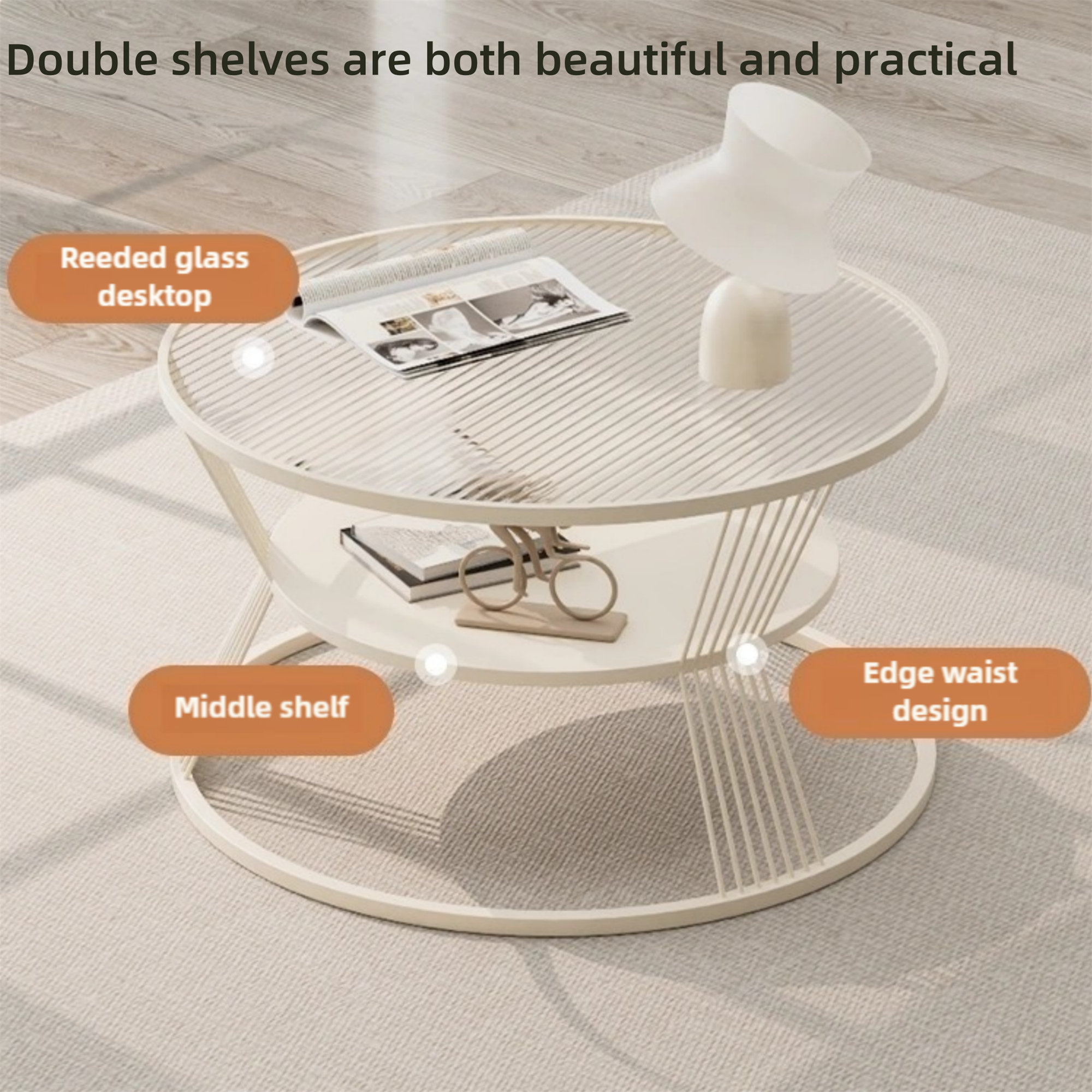 Wrought Studio™ Glass Tea Table | Wayfair