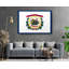 West Virginia State Flag USA Flags - Photographie sur toile tendue-1670533049