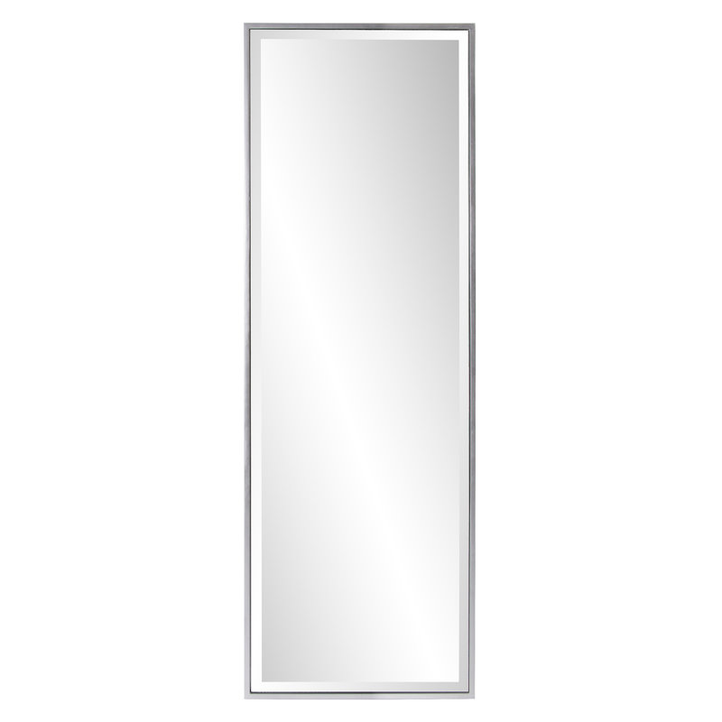 Gabrielius Rectangle Mirror, Bright Silver
