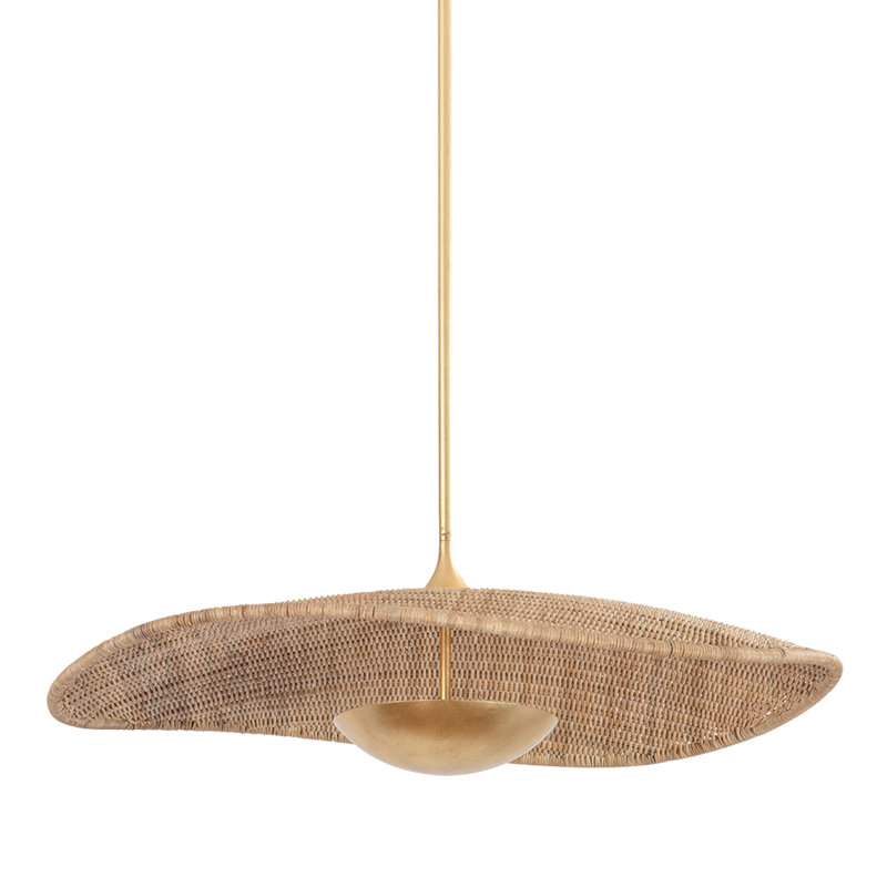SHILOH PENDANT, 10.75" H x 34" W x 34" D