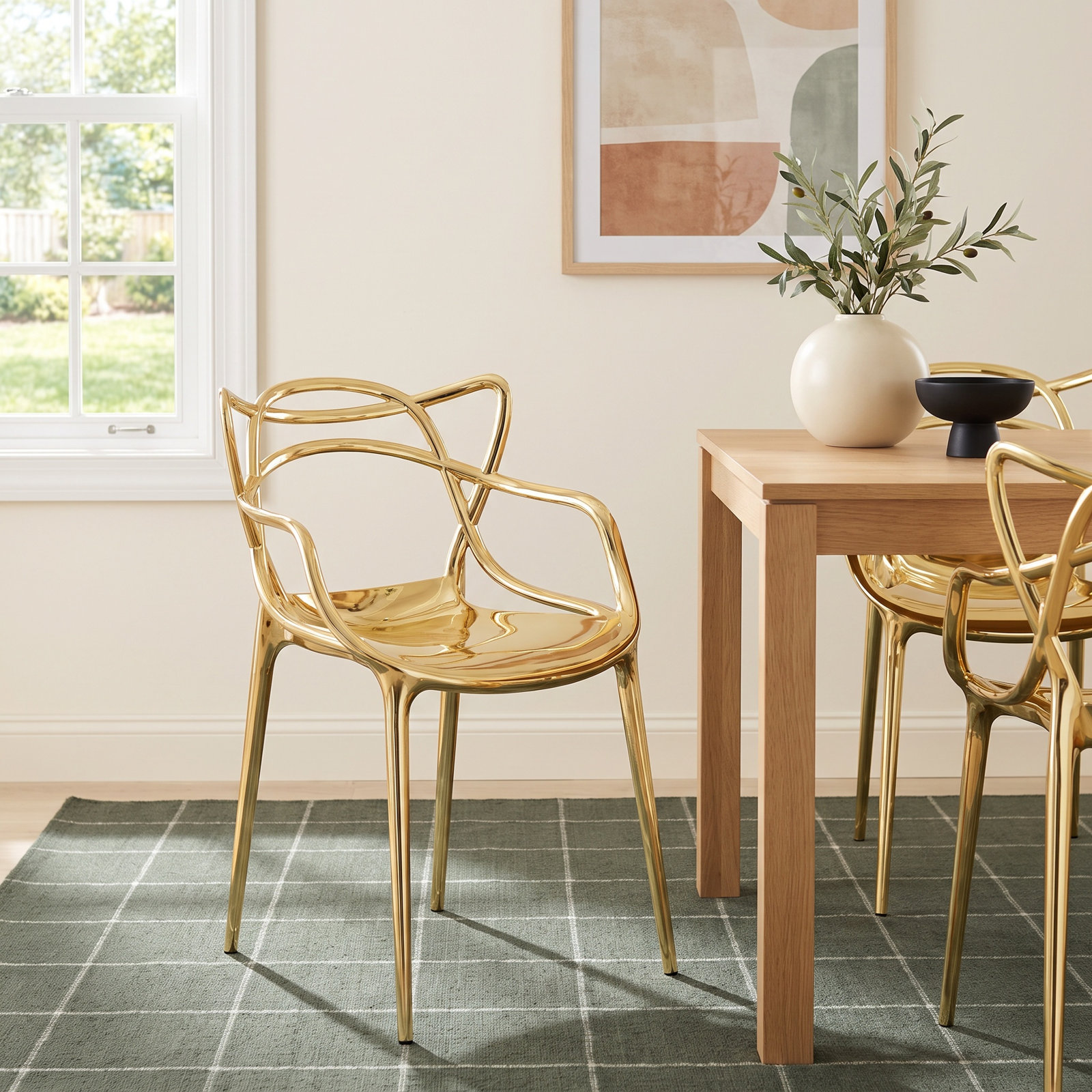 Masters Armchair, Gold