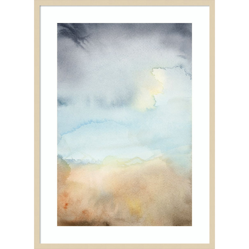 «End of the Season» par M. gloria Hunter, reproduction d'art encadrée sur bois, H 41 po x l 30 po
