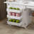 Wood Foldable Sewing Table With Wheels,Craft Table Cart