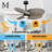 Alessandra - Five Blade Ceiling Fan - Integrated LED-1043533114-1043533119