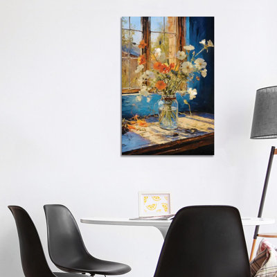 «Summer Window III», reproduction d'art murale encadrée