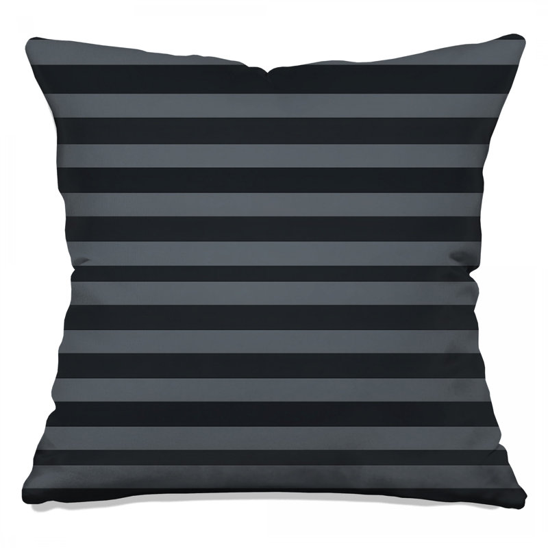 Stripes Throw Pillow, Pattern Double Sided Pillows, 14 x 14 inches