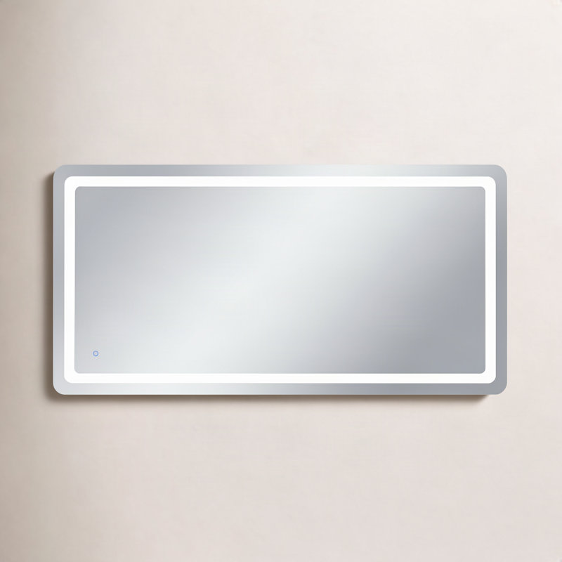 Miroir mural Juliane, 36 po x 72 po, Rectangle