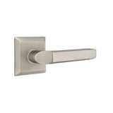 Milano Flat Passage (Hall & Closet) Door Lever with Square Rosette