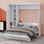 Lit escamotable mural avec tablettes Murphy-615510846-615510841