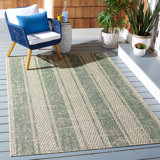 Beedle Performance Striped Rug