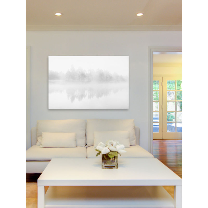 « icy réflexions », reproduction d’art sur toile tendue, 16 po x 24 po, Toile tendue