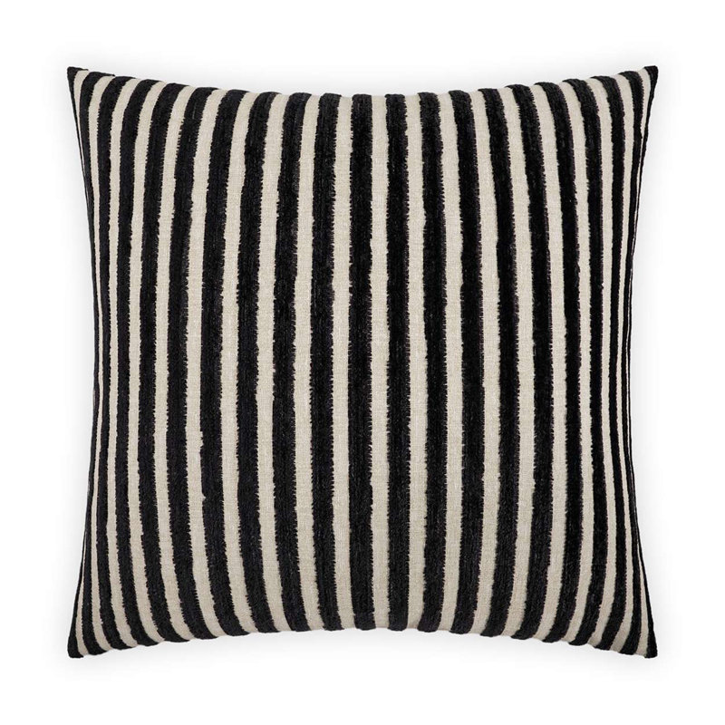 Limits Pillow Cover & Insert, Square 20", Onyx