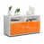 High gloss white/High gloss orange
