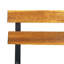 Chaise d'appoint de patio pliante en acacia