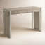 Bureau en bois massif avec prises Musso