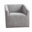 Fauteuil demi-tonneau rembourré Nice