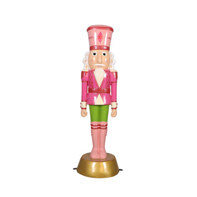 American Christmas Nutcracker 6Ft -Pink