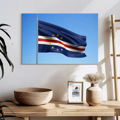 Ciel bleu, drapeau du Cap-Vert