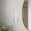 Tole 14-in Black dimmable LED Wall Sconce-2033968706