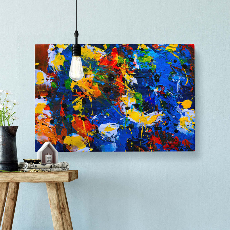 Abstract Art Painting Vol.270 by S.Johnson - Wrapped Canvas, 40cm H x 60cm W x 3cm D
