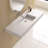  47'' Wall Mounted Solid Surface Sink Bathroom Vessel Sink