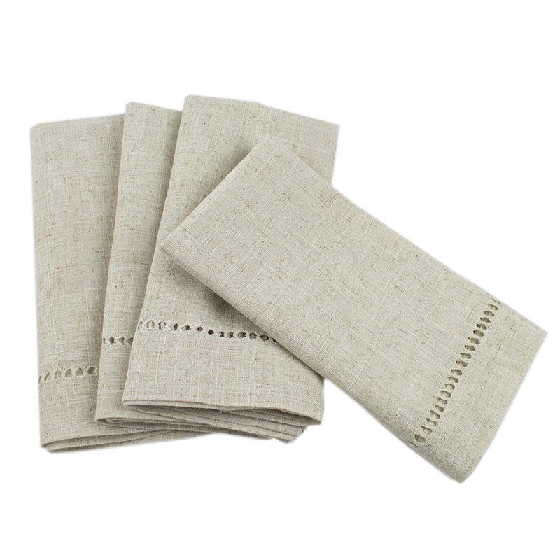 Tattersall Linen No Pattern Square Napkin