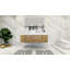 Ensemble de meuble-lavabo double mural l 59 po x P 19,75 po x H 22,25 po Glasgow-465763057-478167195