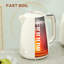 HOMCOM 1.7L Fast Boil Electric Kettle and 2 Slice Water Toaster Set-51772139