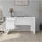 Desk, 2 Drawers, White
