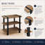Modesto 3-Tier End Table with Shelves
