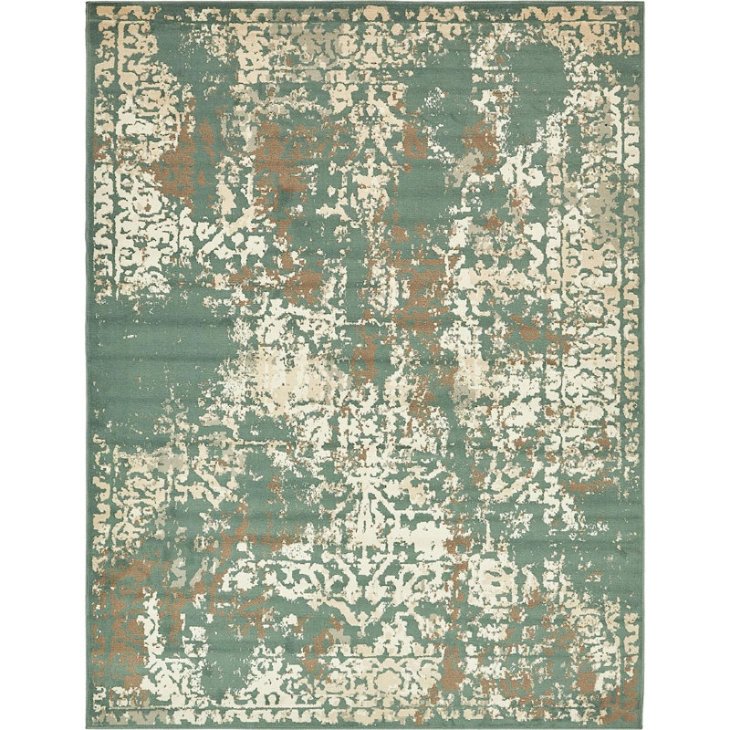 Everalda Geometric Indoor Rug, Rectangle 8' x 10'