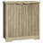 Fluted Buffet Sideboard Cabinet with Storage, 2 Doors & Adjustable Shelf,Handle,Spacious Tabletop-1208183774