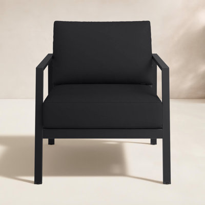 Armando Aluminum Outdoor Lounge Chair